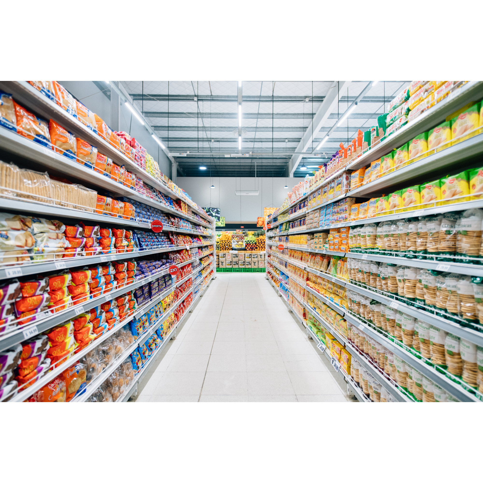 A guide to ultra-processed food, illustrating the kinds of heavily marketed products affecting everyday health choices